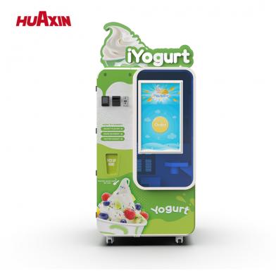 Frozen Yogurt Vending Machine for Healthy Dessert Retail Operators